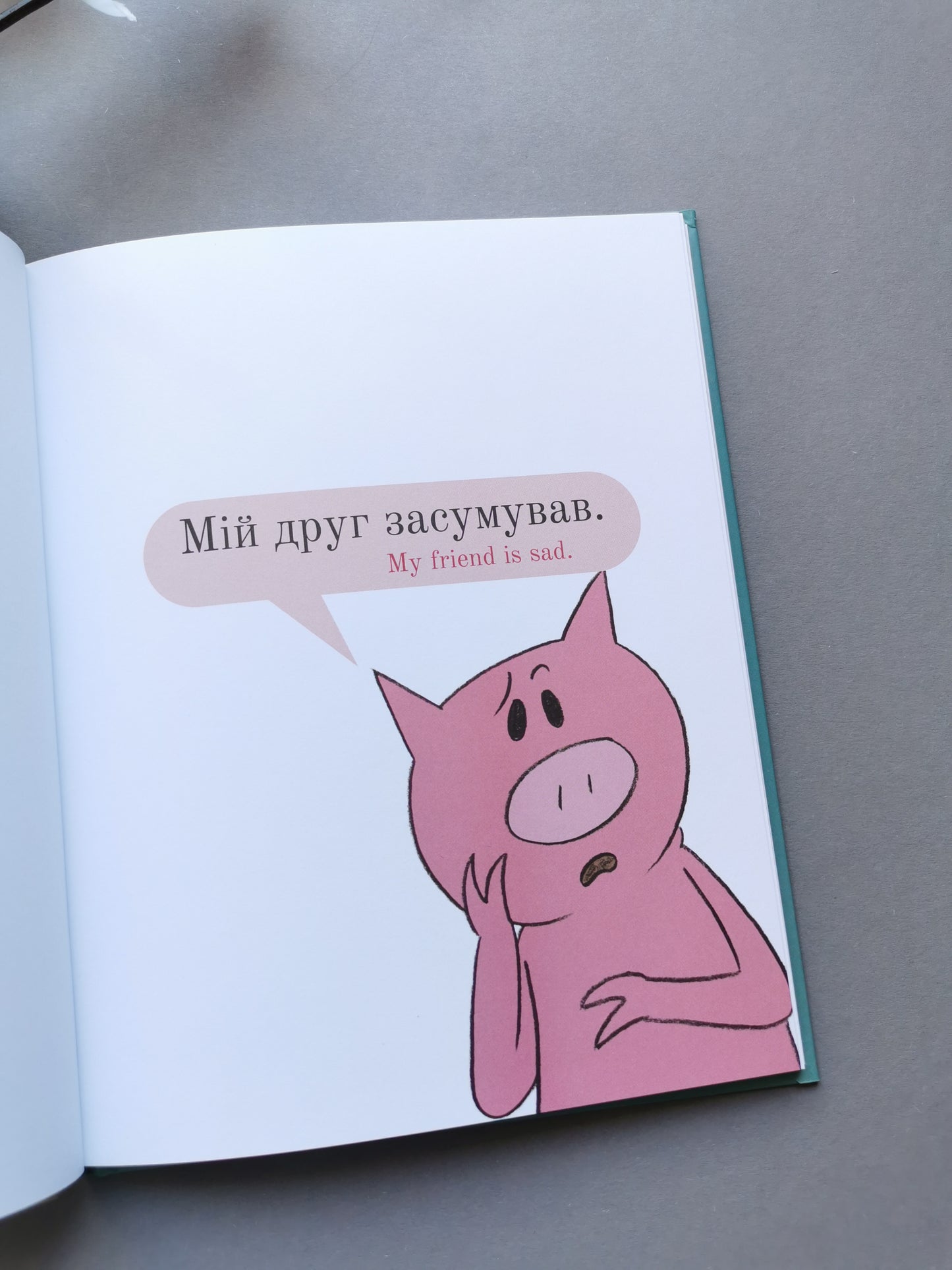 Мій друг засумував