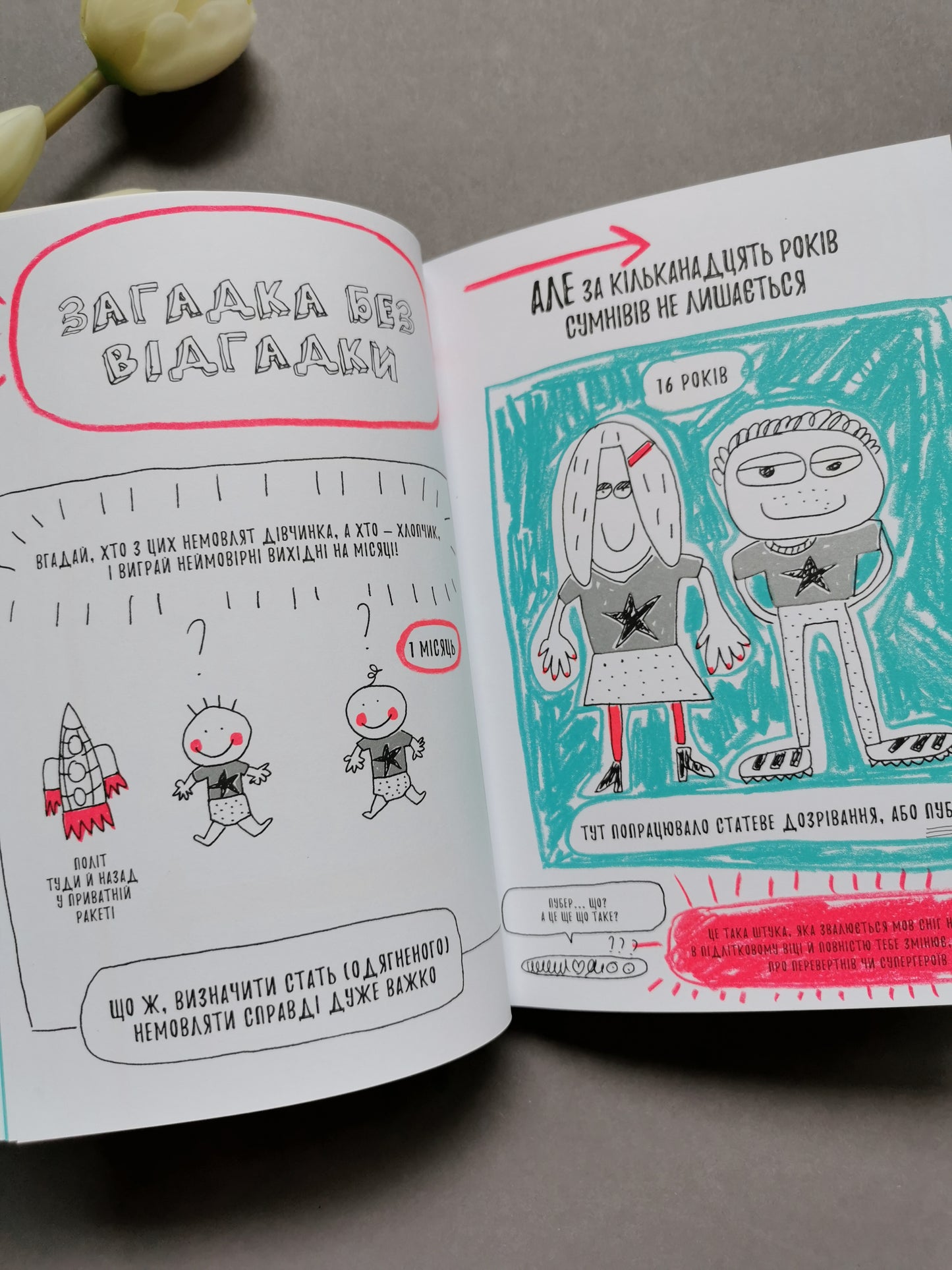 Книжка, яка нарешті пояснить тобі геть усе про дівчаток і хлопчиків