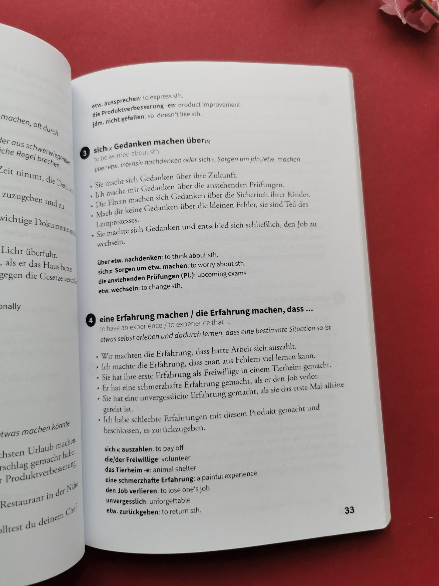 Nomen-Verb-Verbindungen B1 - C1