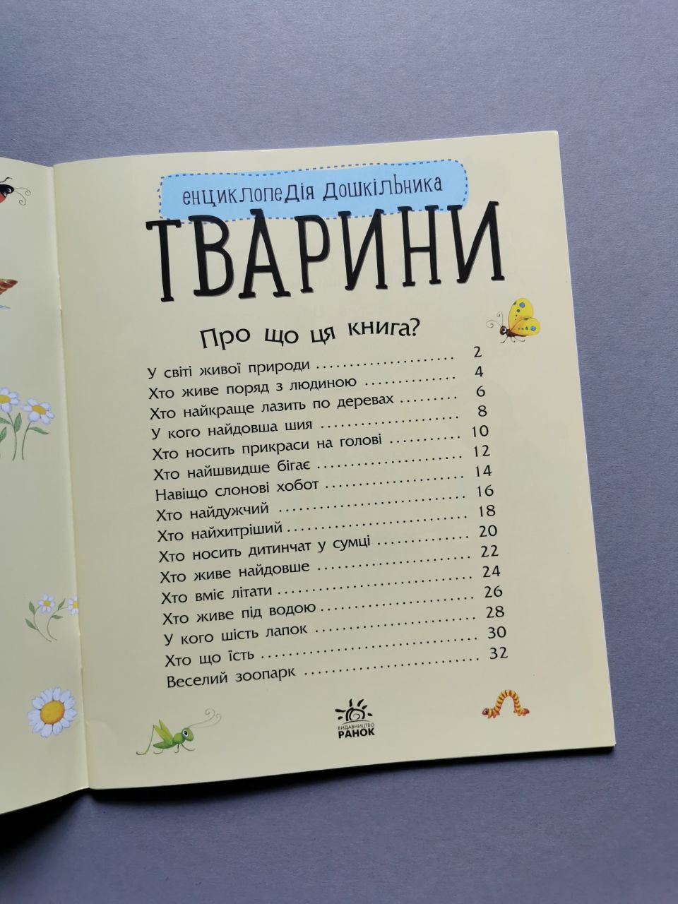 Енциклопедія дошкільника (нова) : Тварини