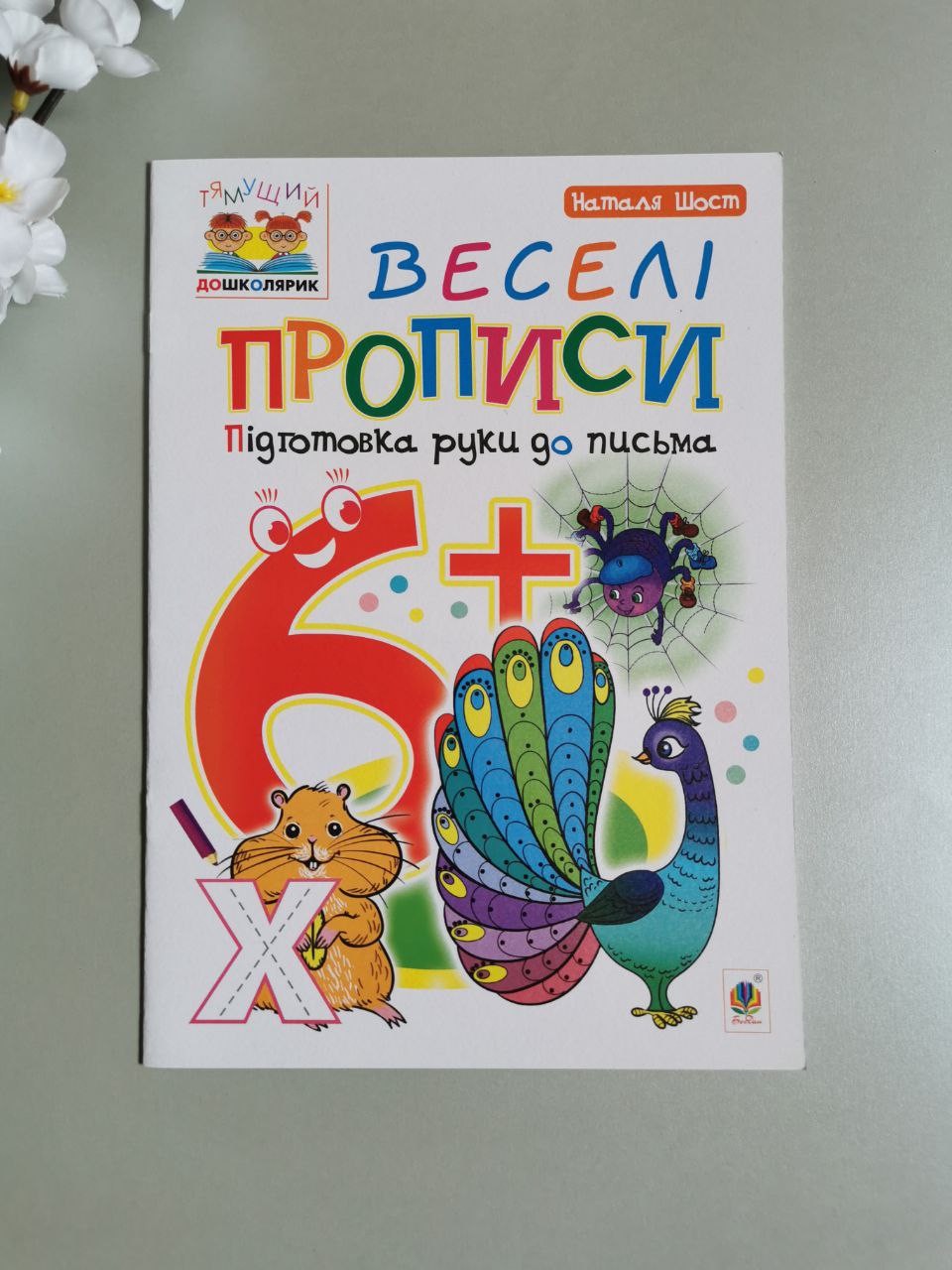 Веселі прописи : підготовка руки до письма : 6+