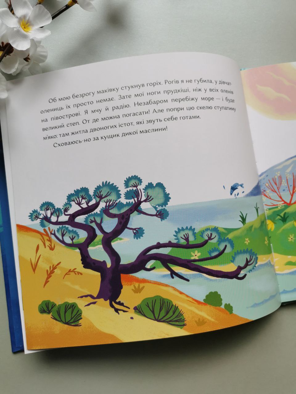Книга "Олениця біжить по морю"