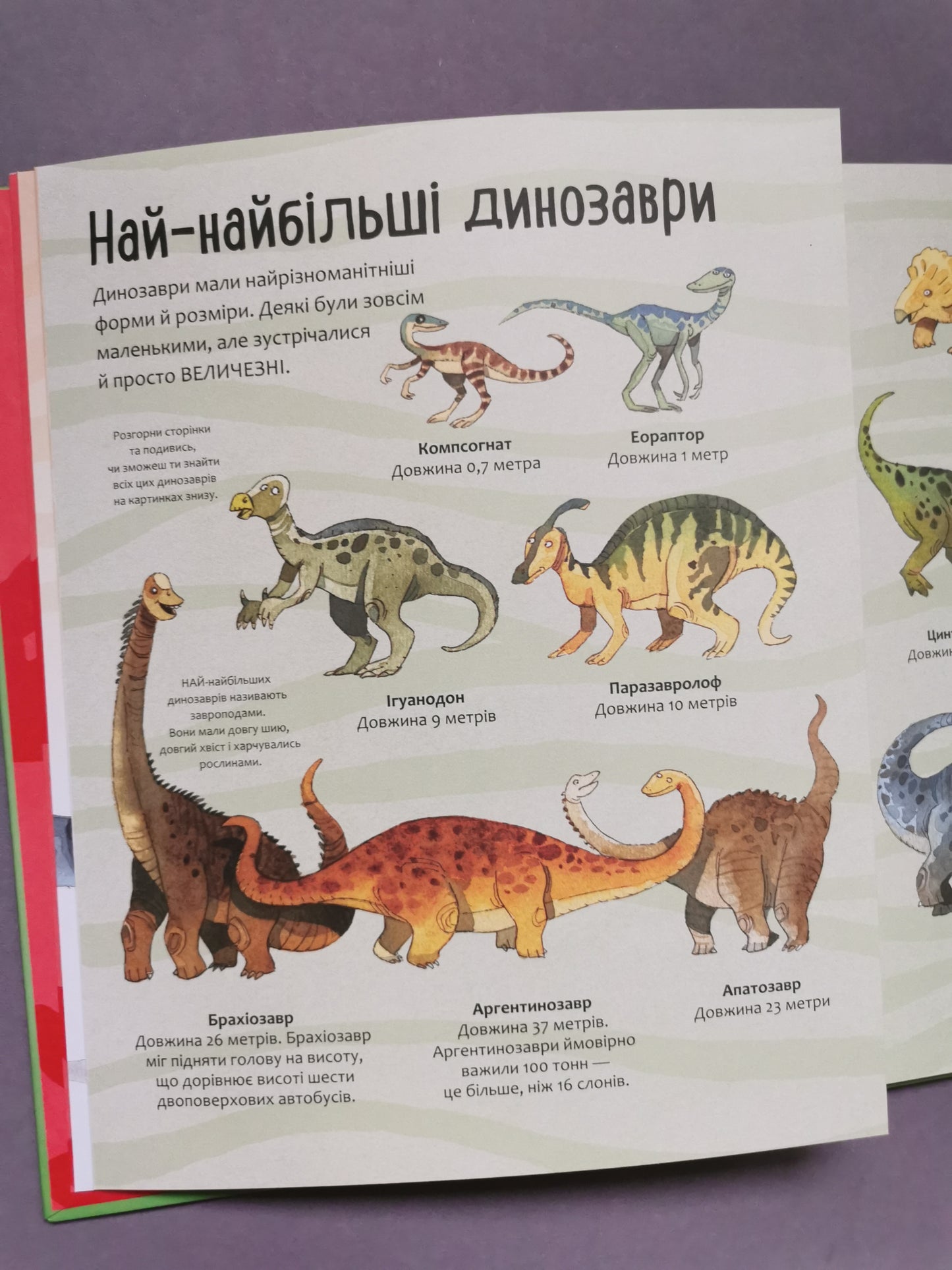 Велика книга про динозаврів