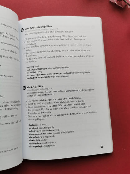 Nomen-Verb-Verbindungen B1 - C1