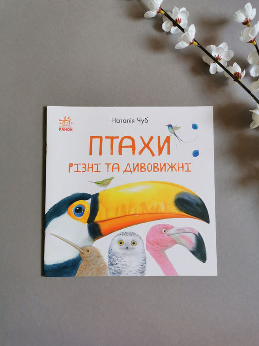 В гостях у природи : Птахи різні та дивовижні