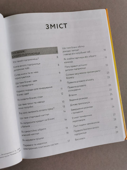 Корисні навички. Книга юного підприємця. 9 детальних планів своєї справи для підлітків.