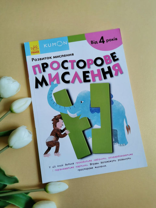 Кумон. Просторове мислення від 4 років