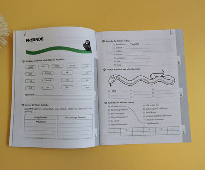 Німецька мова. 5 клас. Зошит з лексичними вправами (Einfaches Vokabellernen)
