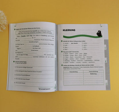 Німецька мова. 5 клас. Зошит з лексичними вправами (Einfaches Vokabellernen)